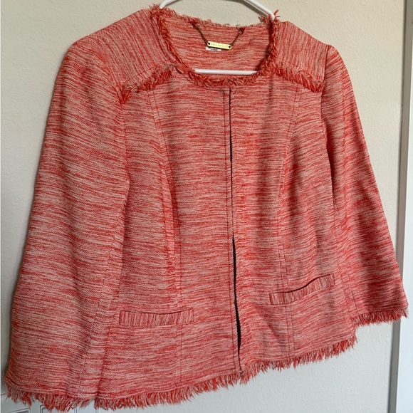 Trina Turk Jackets & Blazers - Trina Turk blazer- coral and white -size 4